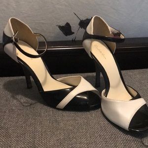 Black and White High Heels